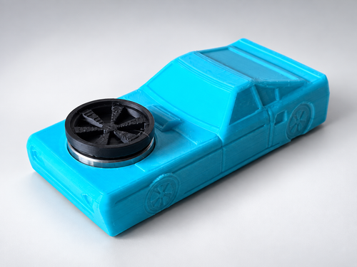 DRIFCIAK 01 Blue — widok z przodu pod kątem